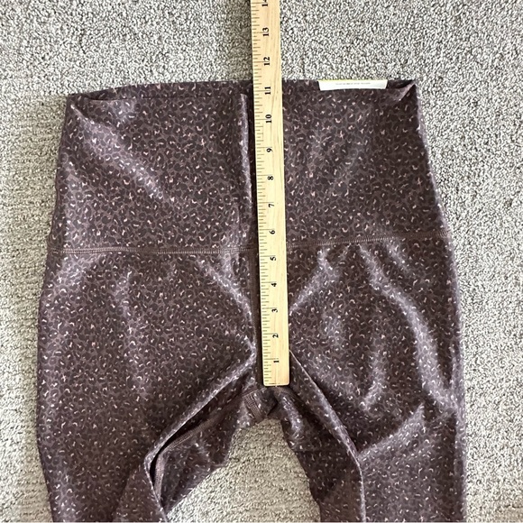 NWOT Aerie Brown High Rise Cheetah Leggings Large - Picture 5 of 10